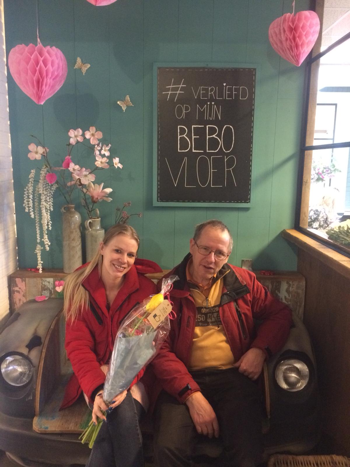 Meneer en mevrouw Dijkstra uit Almere zijn blij met hun nieuwe pvc vloer