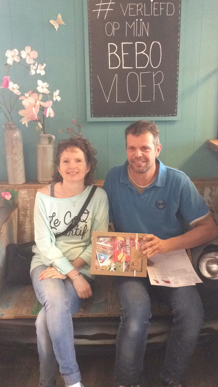 Björn & Anita uit Helmond zijn super blij met de servic van Bebo