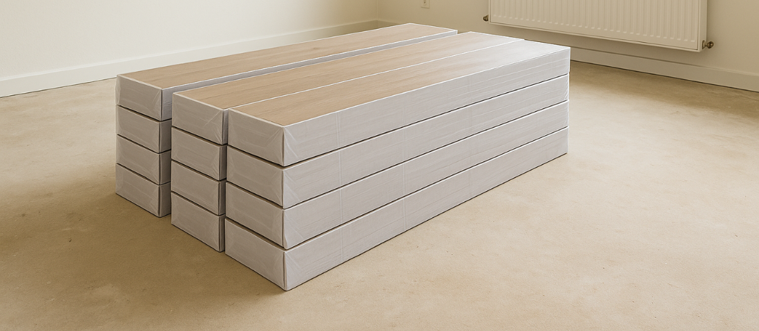 Waarom moet een laminaat vloer acclimatiseren?