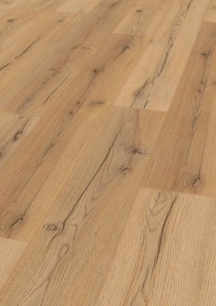 Laminaatvloer die lijkt op een houten vloer, prachtige sterke laminaat vloer met garantie.