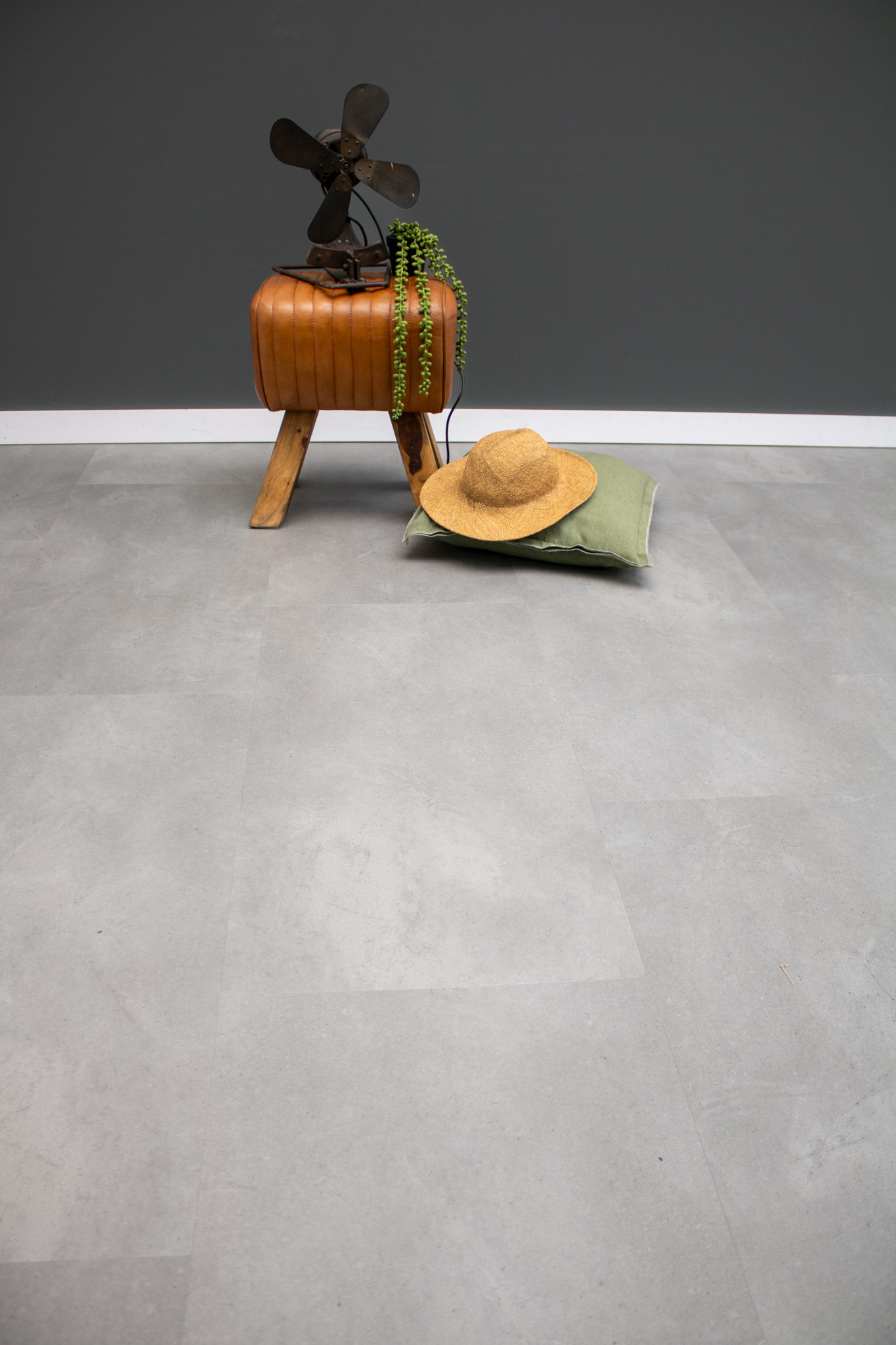 Cement klik PVC-tegelvloer Cement klik PVC-tegelvloer
