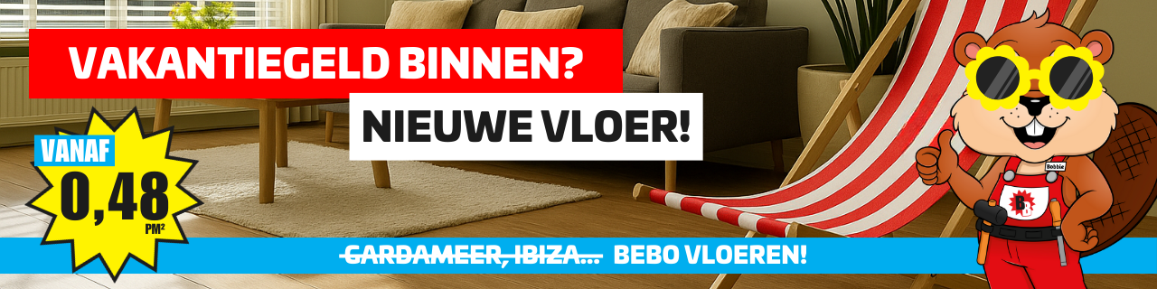 Vakantiegeld binnen? Nieuwe vloer!