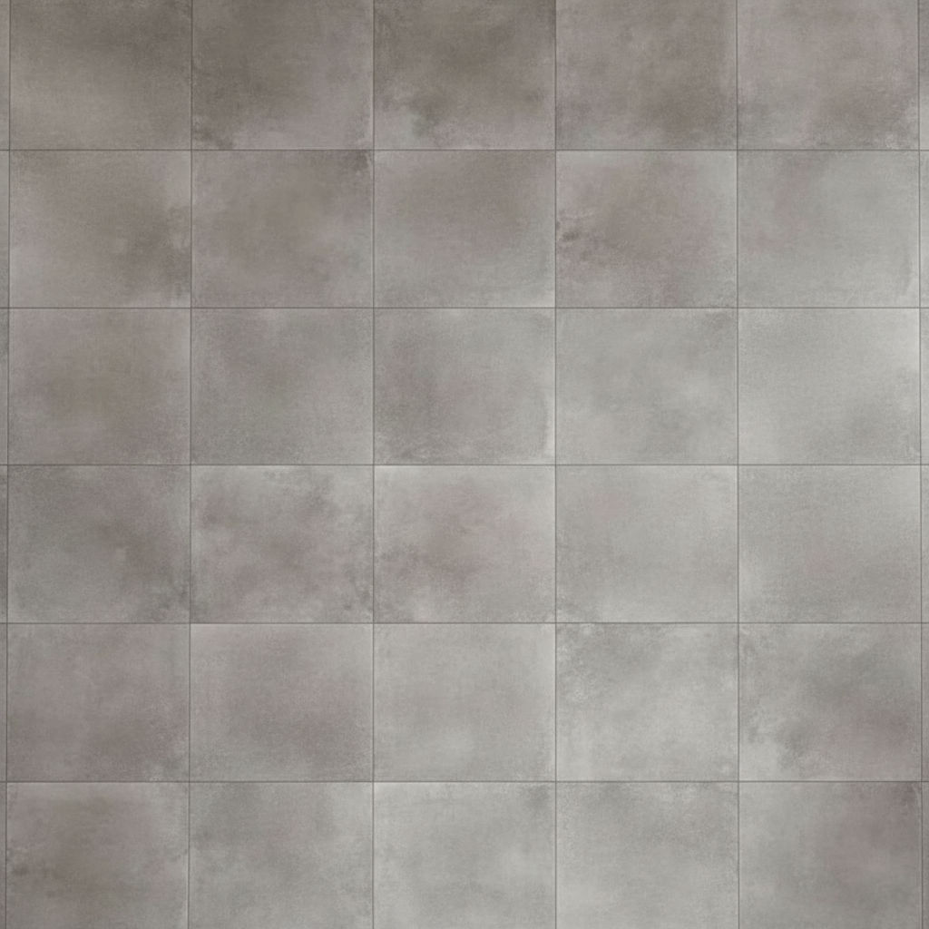 Industrieel grijze vloertegels