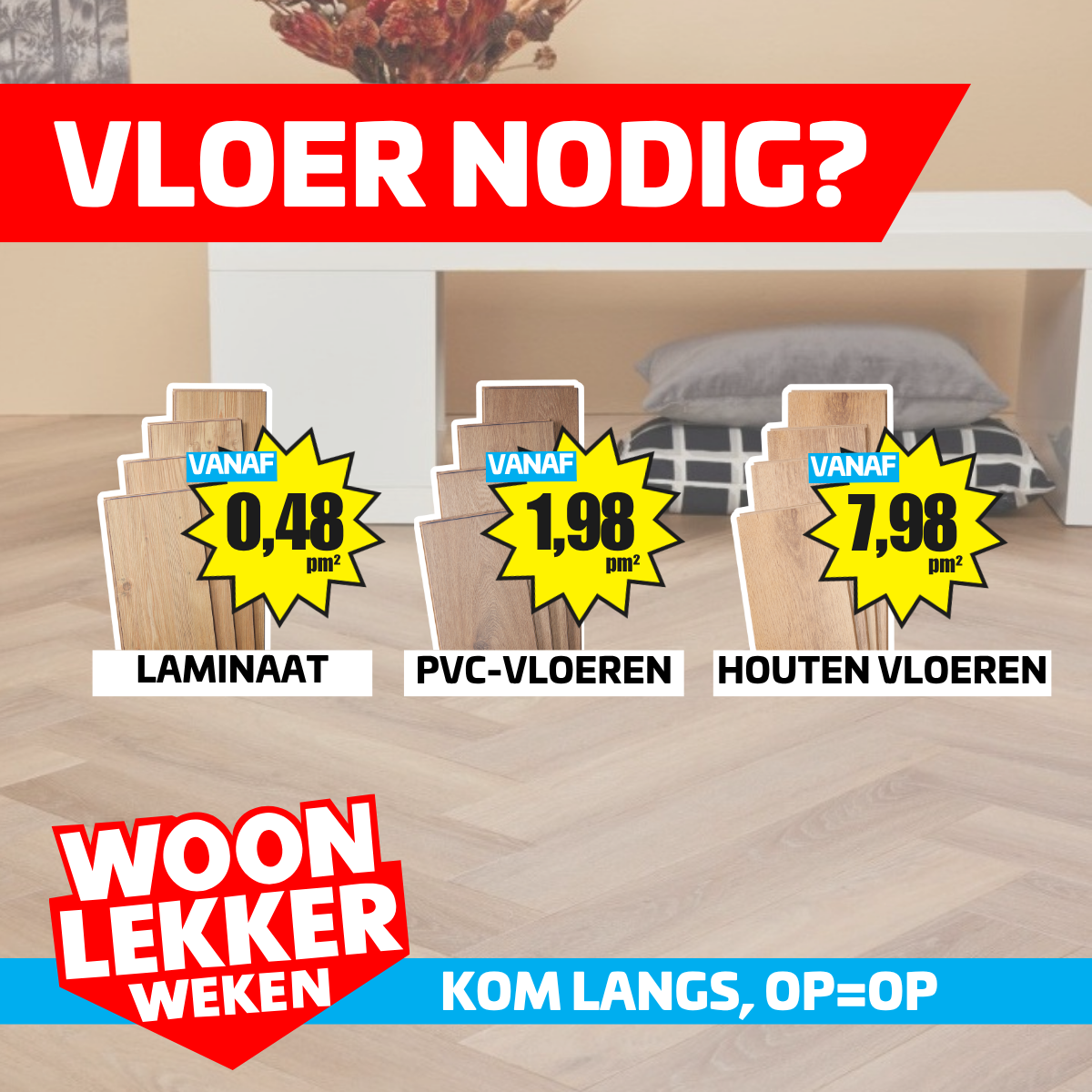 Woonlekkerweken 1200x1200px ad